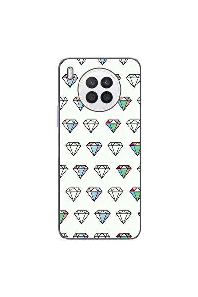 OEM Θήκη συμβατή με Huawei Nova 8i, από σιλικόνη gel TPU, με σχέδιο διαμαντιώ...