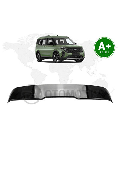 FA OTOMOTİV Ford Courier Bagaj Üstü Spoiler Parlak Siyah 2024 Model ve Sonrası