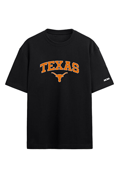 BA Sportswear تي شيرت تكساس لونغهورنز NCAA للكرة الأمريكية الجامعية باللون ال...