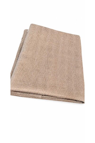 çeyizköşesi Okey/Kart Game Tablecloth Patterned Velvet 140X140 Beige