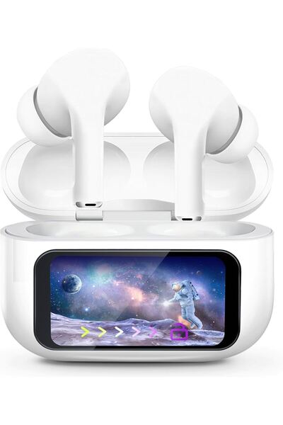 NUVİOMİ Air Pro 2 Dokunmatik Ekranlı Bluetooth Kulaklık Tüm Cihazlar İle Uyumlu