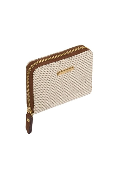 OEM Portofel Mini Bej-Maro pentru Femei, Compact, Elegant și Ușor de Purtat, ...