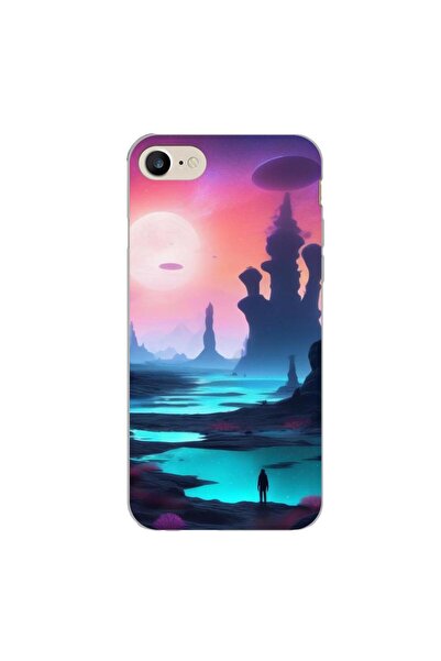 OEM Husa compatibila cu Apple iPhone 7, iPhone 8, iPhone SE 2020 Silicon Gel ...