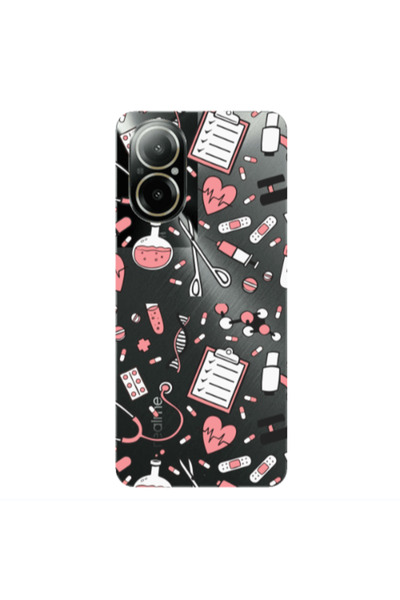 Other Realme C67 Laboratory Transparent Silicone TPU Θήκη