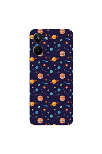 Other Realme 10 Planets Transparent Silicone TPU Θήκη