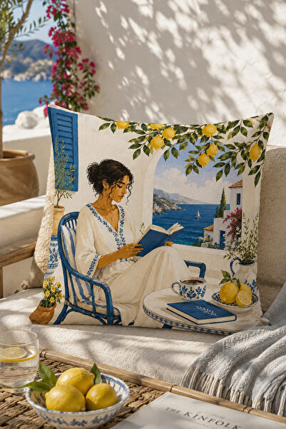 Bertille Home Σειρά Pop Art Κάλυμμα μαξιλαριού διπλής όψης με ψηφιακή εκτύπωσ...