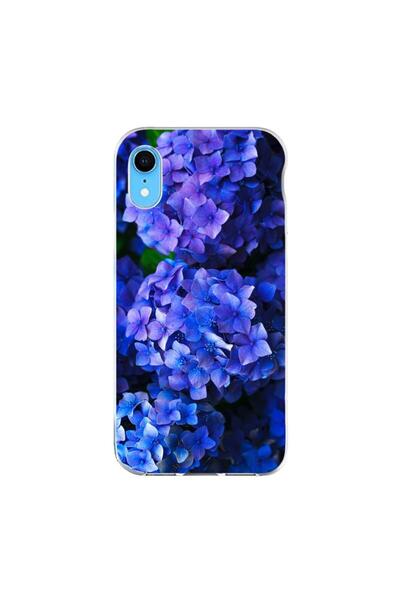 OEM Husa compatibila cu Apple iPhone XR Silicon Gel Tpu Model Hortensii