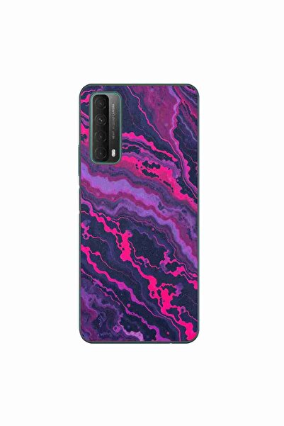 OEM Husa compatibila cu Huawei P Smart 2021 Silicon Gel Tpu Model Midnight Ro...