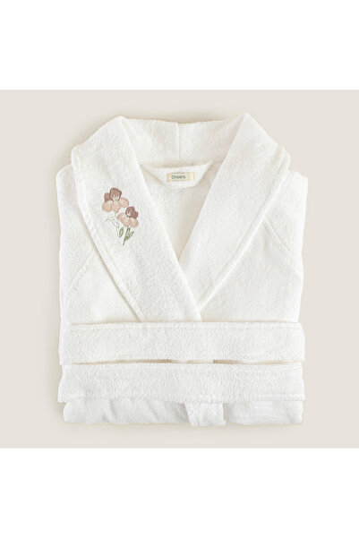Chakra Belda Bamboo Women's Bathrobe White