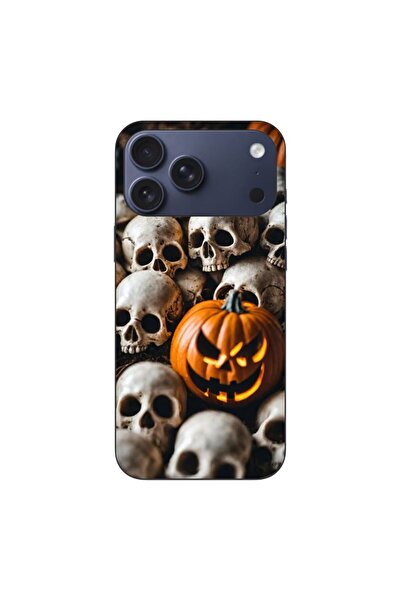 OEM Husa compatibila cu Apple iPhone 17 Pro Max Silicon Tpu Model Halloween P...