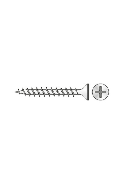 Rocast Set 100 x Surub Rigips, Otel Fosfatat-4.8x 127 X010148127S