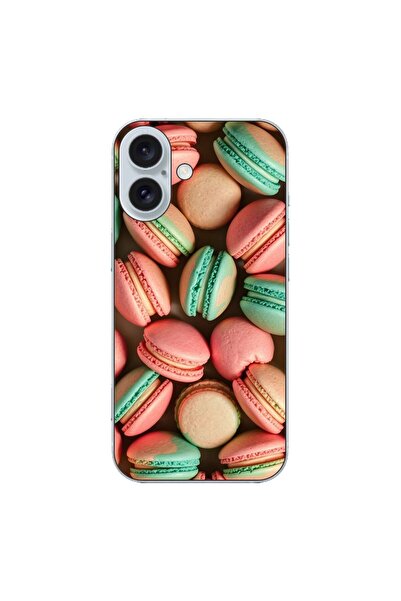 OEM Калъф, съвместим с Apple iPhone 16, силиконов гел TPU, с шарка  "Вкусни м...