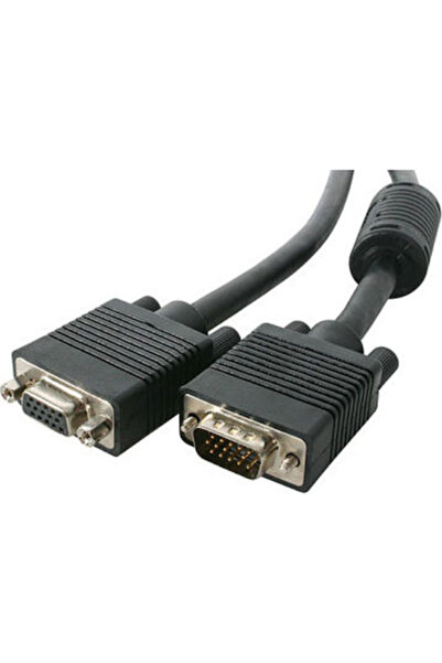 MediaRange Καλώδιο VGA αρσενικό σε VGA θηλυκό, Μαύρο, 1,8μ (MRCS148)