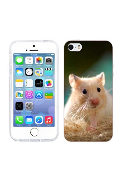 OEM Husa compatibila cu Apple iPhone 5S, iPhone 5 Silicon Gel Tpu Model Hamster