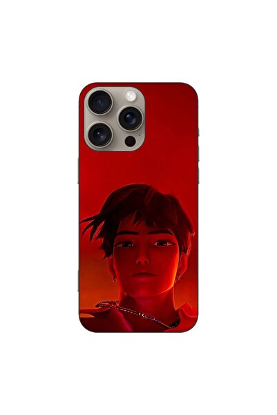 OEM Husa compatibila cu Apple iPhone 16 Pro Max Silicon Gel Tpu Model KPop De...