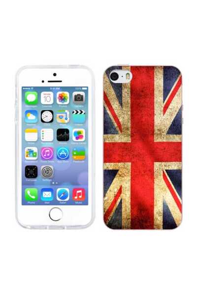 OEM Θήκη συμβατή με Apple iPhone 5S, iPhone 5, από σιλικόνη gel TPU, με σχέδι...