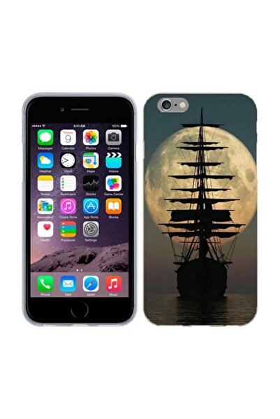 OEM Husa compatibila cu Apple iPhone 6S, iPhone 6 Silicon Gel Tpu Model Moon ...