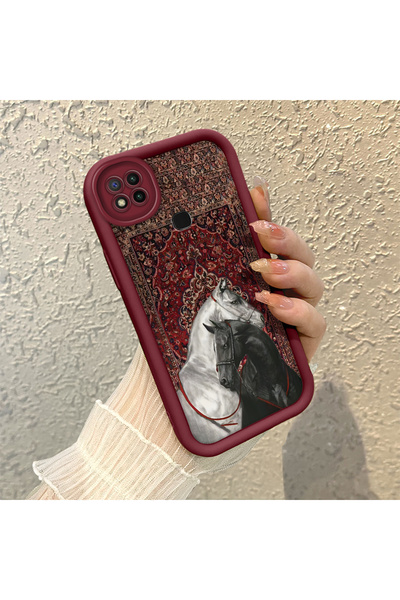 ARTISHELL Redmi 9C/10A Uyumlu Şık ve havalı desenli, darbelere dayanıklı tele...