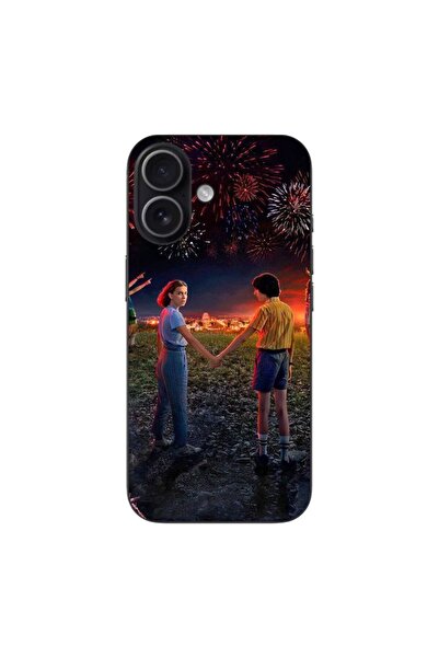 OEM Husa compatibila cu Apple iPhone 17 Silicon Gel Tpu Model Stranger Things...