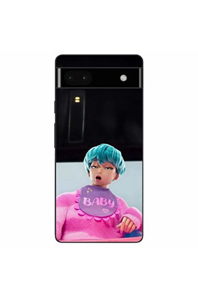 OEM Husa compatibila cu Google Pixel 6A Silicon Gel Tpu Model KPop Demon Hunt...