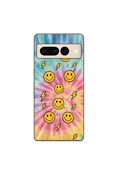 OEM Husa compatibila cu Google Pixel 8 Pro Silicon Gel Tpu Model Retro Smiley...