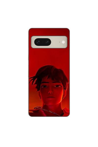 OEM Case compatible with Google Pixel 7 Silicone Gel Tpu Pattern KPop Demon H...