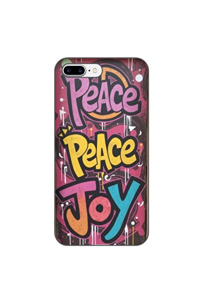 OEM Husa compatibila cu Apple iPhone 7 Plus, 8 Plus Silicon Gel Tpu Model Pea...