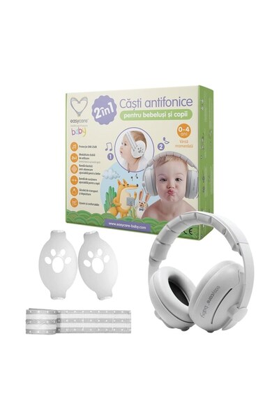 Easycare baby Casti antifonice pentru bebelusi si copii Easycare Baby, 0-4 ani
