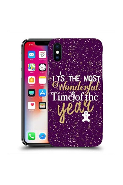OEM Husa compatibila cu Apple iPhone X Silicon Gel Tpu Model Wonderful Time O...