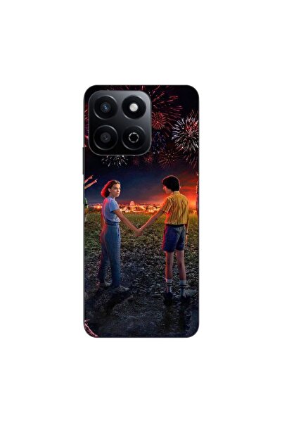 OEM Θήκη συμβατή με Honor 200, από έξυπνο σιλικόνης τζελ TPU, σχέδιο Stranger...
