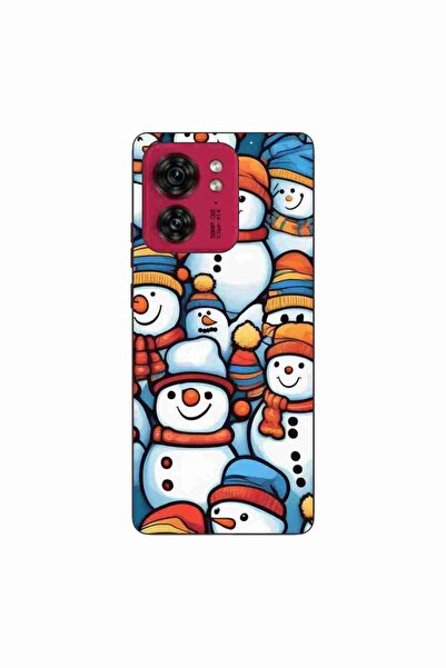 OEM Husa compatibila cu Motorola Edge 40 Silicon Gel Tpu Model Snowman Pattern