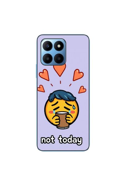 OEM Husa compatibila cu Honor X8 5G Silicon Gel Tpu Model Not Today