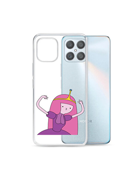 OEM Husa compatibila cu Honor X8 Silicon Transparenta Model Adventure Time Pr...