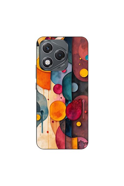 OEM Husa compatibila cu Honor 400 Lite Silicon Gel Tpu Model Abstract Shapes ...