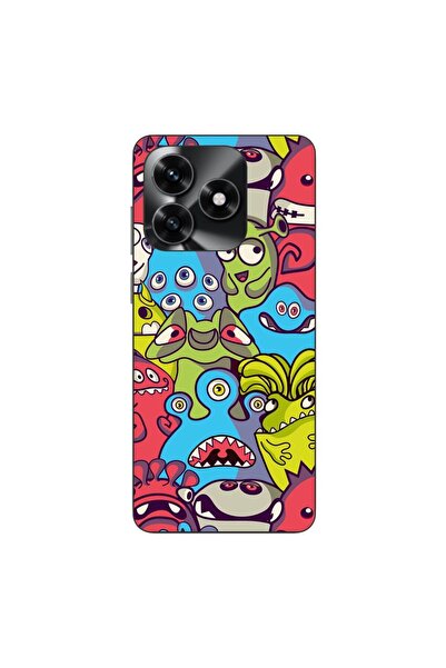 OEM Husa compatibila cu Honor X5c Plus Silicon Gel Tpu Model Squishi Monsters