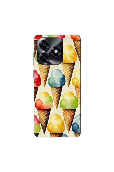 OEM Husa compatibila cu Honor X5c Plus Silicon Gel Tpu Model Icecream Pattern