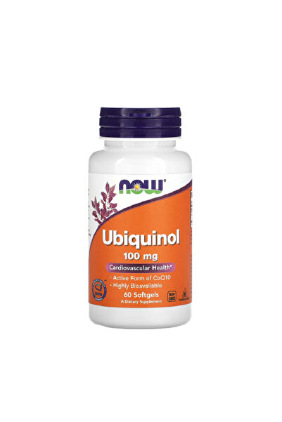 Now Foods Ubiquinol 100mg 60 Μαλακές Κάψουλες