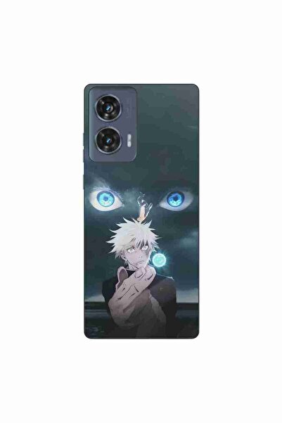 OEM Husa compatibila cu Motorola Edge 50 Fusion Silicon Gel Tpu Model Jujutsu...