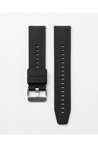 OEM Silicone watch Belt , black, 20mm