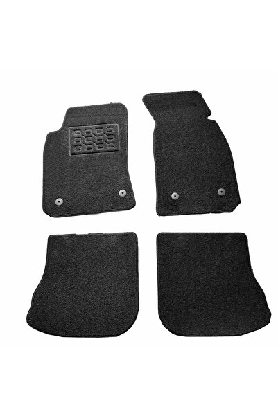 RapidAuto Covorase mocheta Audi A4 (B5) 1995-2000, 4 usi, Negre, set de 4 bucati