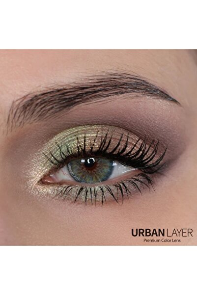 Urban Layer Breeze Light Blue, Lentile de contact colorate albastre, pachet c...
