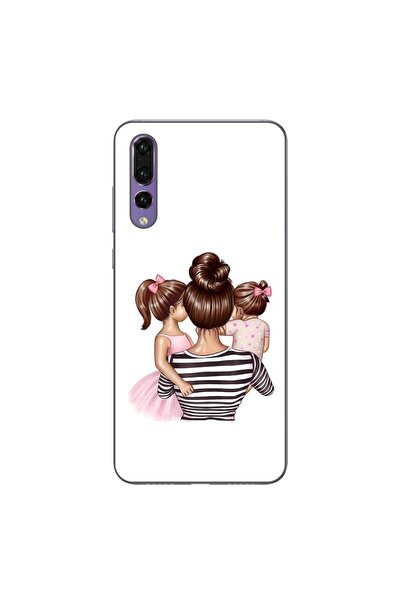 OEM Θήκη συμβατή με Huawei P20 Pro από σιλικόνη gel TPU, σχέδιο Μαμά και Κορί...