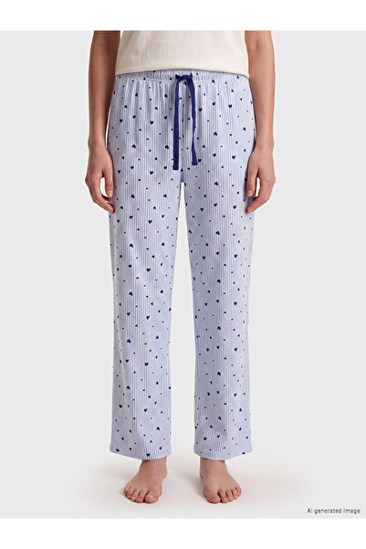 LC Waikiki Heart Printed Women's Pajama Bottoms