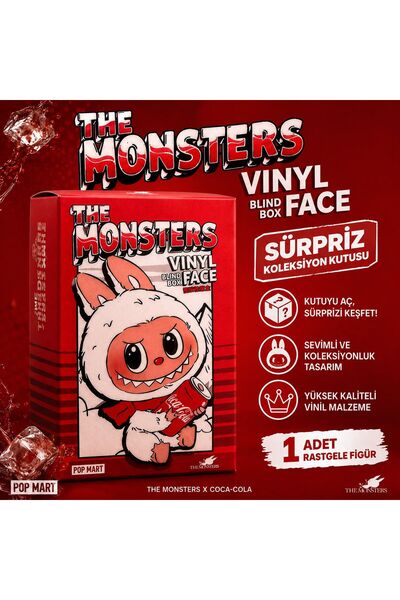 Labubu The Monsters x Coca-Cola Koleksiyon Figürü oyuncak