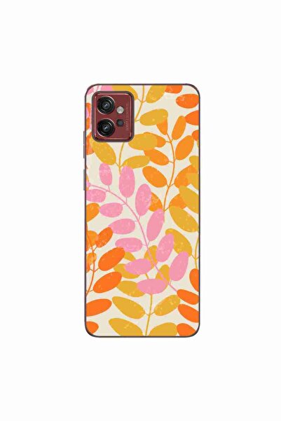 OEM Husa compatibila cu Motorola Moto G32 Silicon Gel Tpu Model Summer Leaves