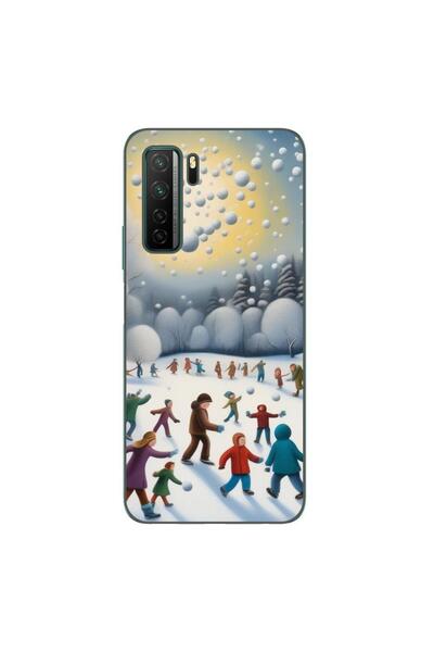 OEM Husa compatibila cu Huawei P40 Lite 5G Silicon Gel Tpu Model Copii la Joa...