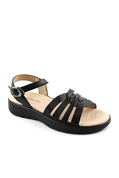 mm Sandale usoare de dama ,cu barete impletite Y126-BLACK