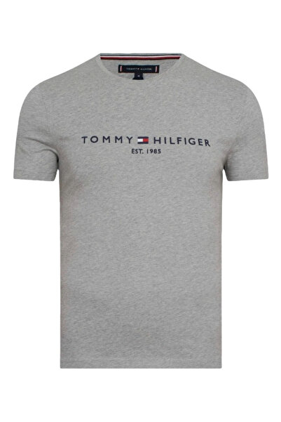 Tommy Hilfiger Ανδρικό T-shirt Γκρι MW0MW11465-501