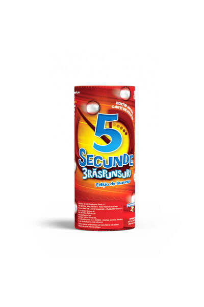 Goliath 5 Secunde 3 Raspunsuri, editia de buzunar, joc de petrecere, lb.romana