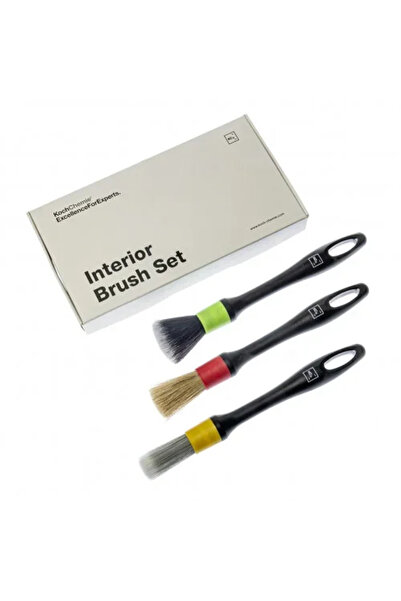 Koch Chemie Koch Chemie Interior Detailing Brush Top Bottom Set , 3 pcs